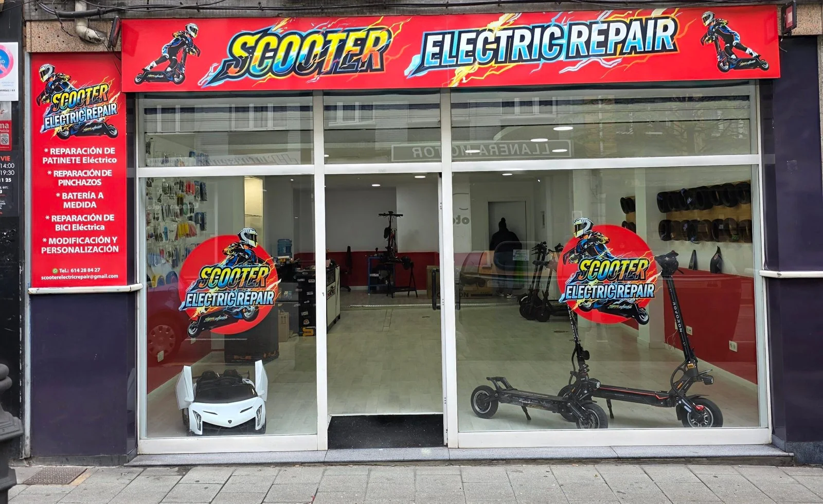Taller Scooter Electric Repair en Gijón
