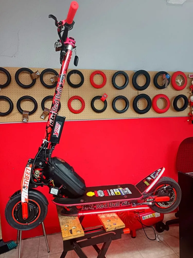 Personalización de patinetes eléctricos