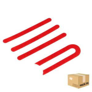 Pack 20-Pegatina reflectante para Patinete Xiaomi M365 Roja