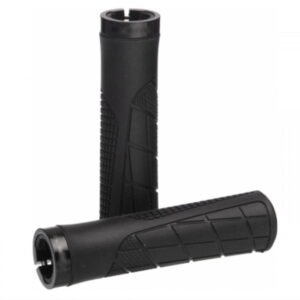Puño de silicona recto negro - 2 unds