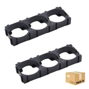 Pack 10-Soporte de Batería Litio de 21700 (21,3mm)