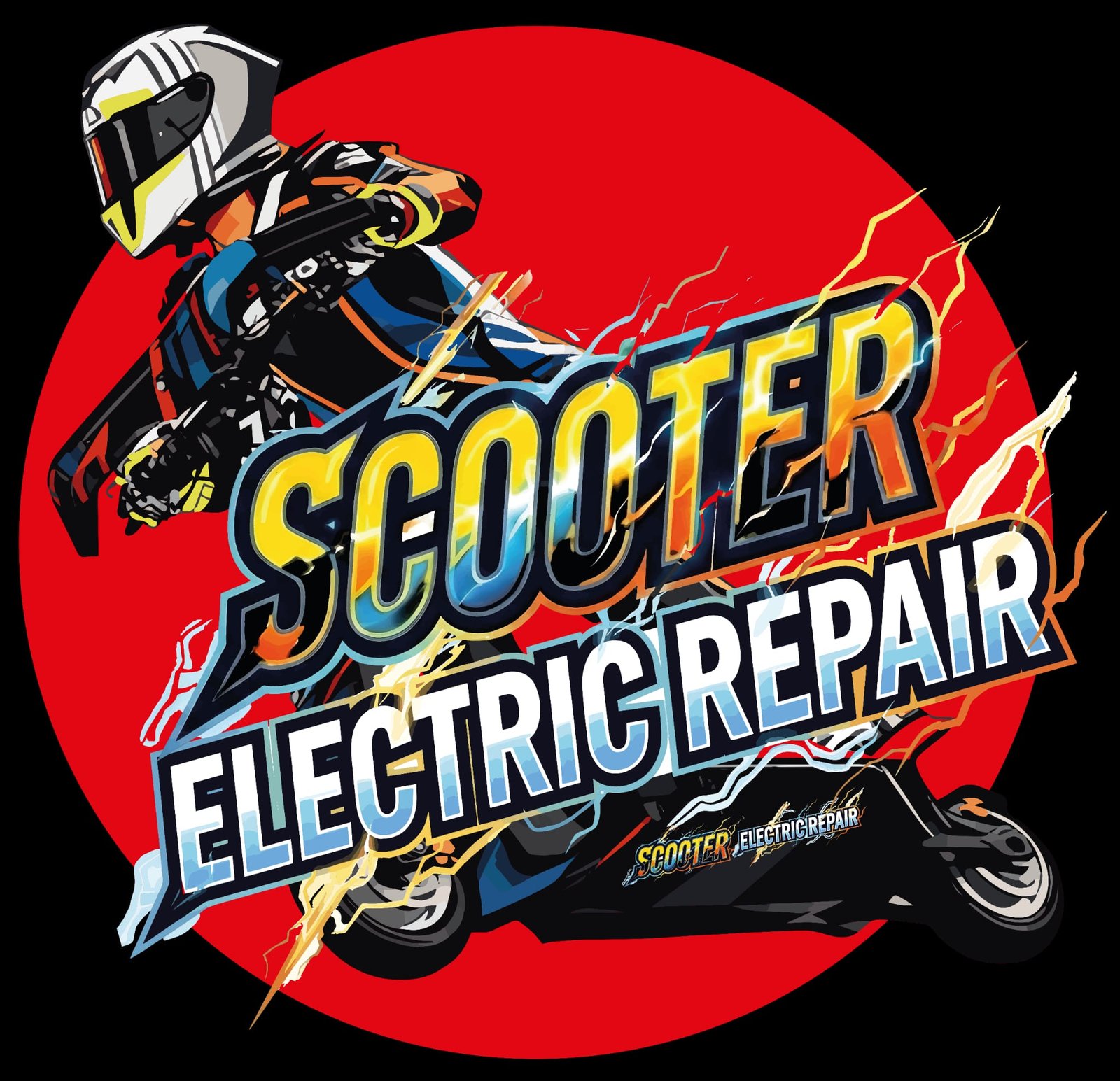 Logotipo Scooter Electric Repair